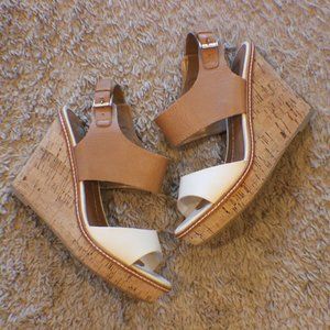 Dolce Vita Jonee Leather Wedge Platform Sandal